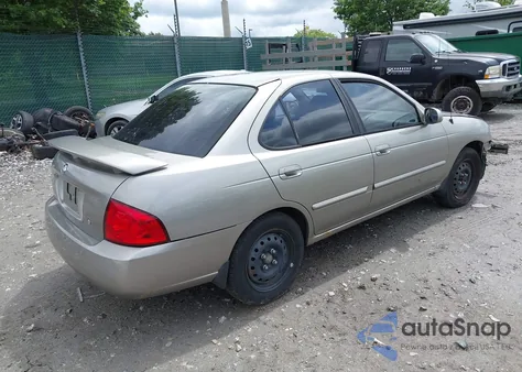 2005 Nissan Sentra 1.8S z USA, uszkodzony, nr VIN 3N1CB51D65L507780